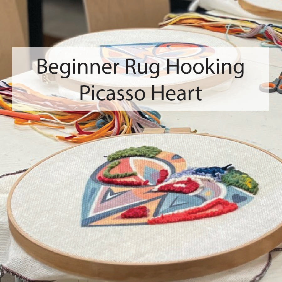 Beginner Rug Hooking Class - Saturday January 17th 1pm-3pm